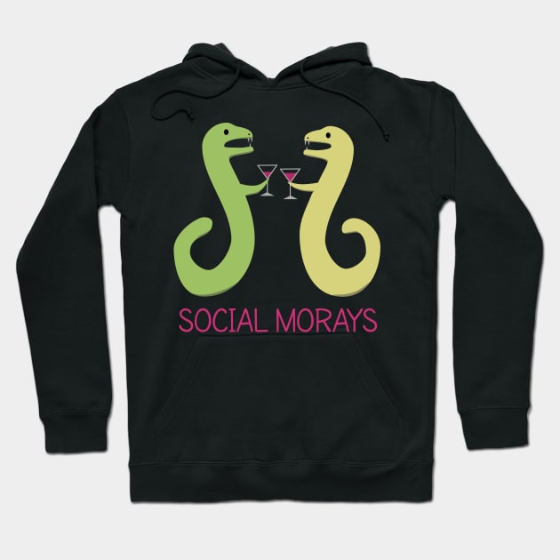 Social Morays Hoodie by donovanh